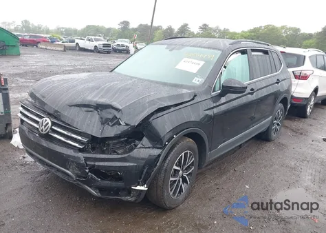 2021 Volkswagen Tiguan 2.0T Se/2.0T Se R-Line Black/2.0T Sel from USA, damaged, VIN 3VV3B7AX4MM114454